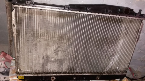Chevrolet Epica Замена радиатора