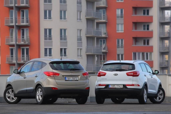 Hyundai ix35 против Kia Sportage