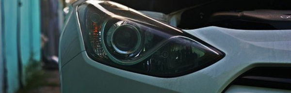Замена ламп ближнего и дальнего света фар в Hyundai I30