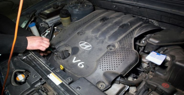 Как заменить ремень в автомобиле Hyundai Santa Fe: инструкция