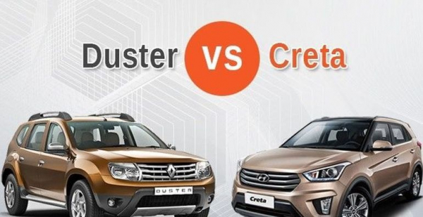 Hyundai Kreta против Renault Duster: дуэль титанов