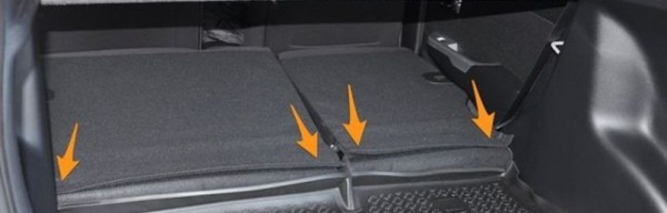 Как снять заднее сиденье в автомобиле Hyundai Elantra видео