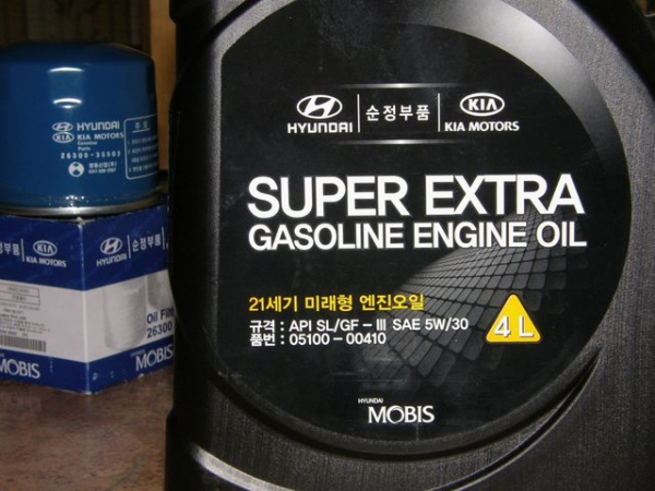 Какое масло использовать в двигателе Hyundai Solaris?