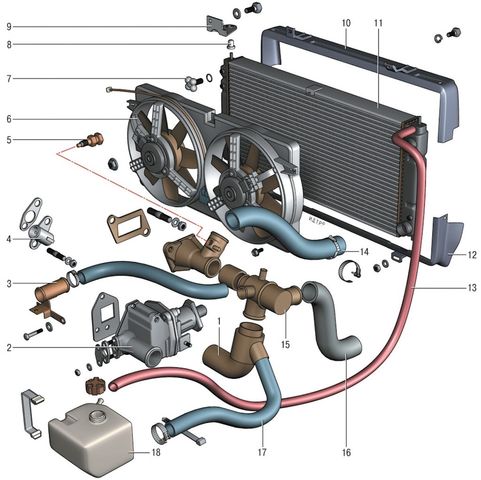 Система охлаждения Niva Chevrolet