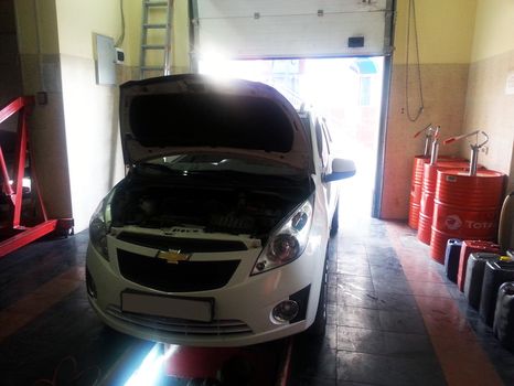 Обслуживание Chevrolet Spark: техническое обслуживание