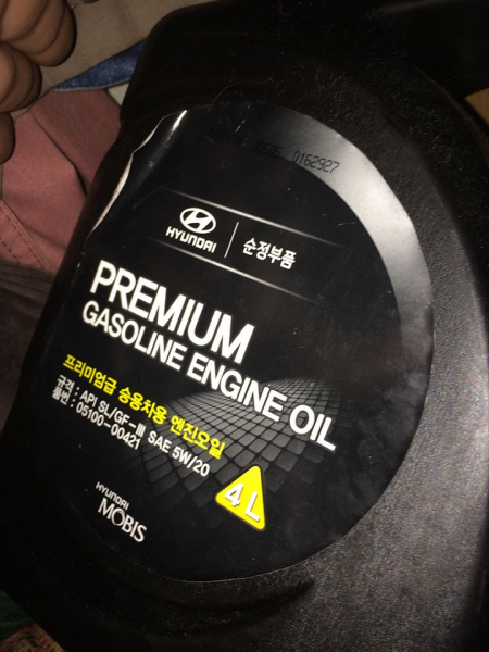 Какое масло заливать в двигатель Hyundai Getz